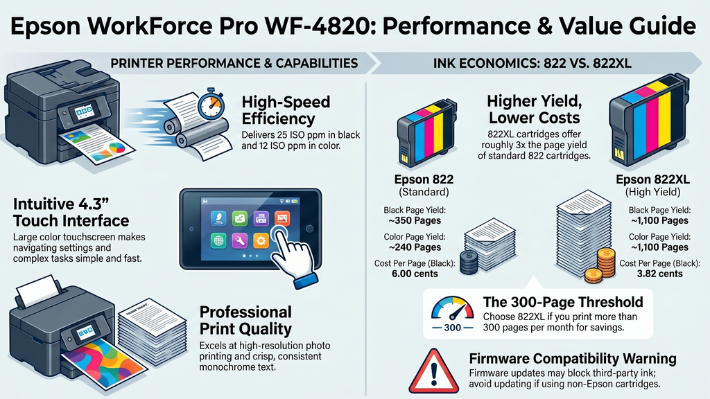 Epson WorkForce Pro WF-4820 from AMR LLC Performance_and_Value_Guide
