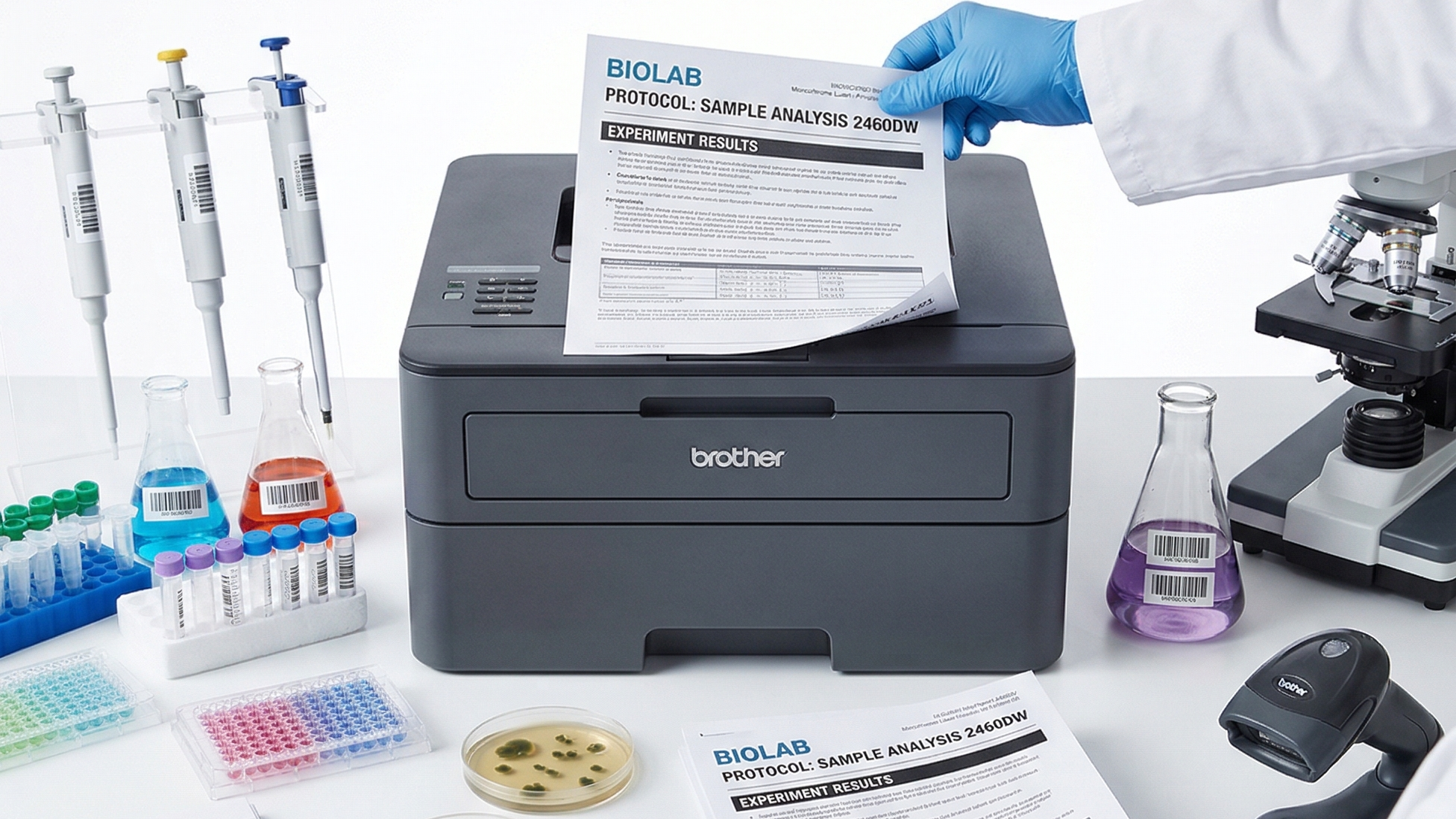 Brother HL-L2460DW Wireless Duplex Monochrome Laser Printer